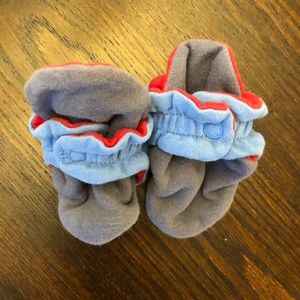 3 month Zutano booties